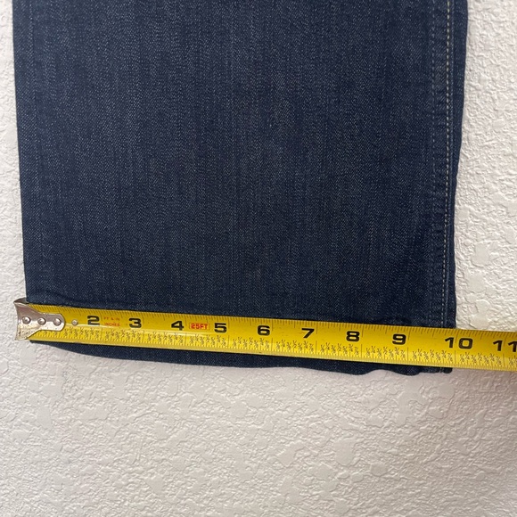 Meltin Pot Dark Blue Flare Jeans - Picture 8 of 10